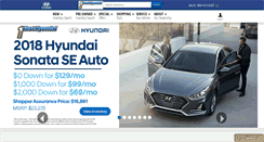 Desktop Screenshot of firsthyundai.com